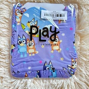 Little Sleepies Bluey & Bingo Flutter Twirl Dress with Bodysuit NWT 3/6